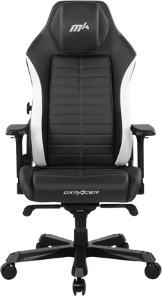 DXRacer Master Series Gaming Chair - Black and White