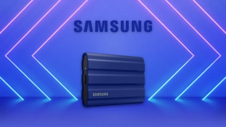 Samsung T7 Blue Shield Portable SSD - 1 TB  for sale in Egypt from Games2Egypt