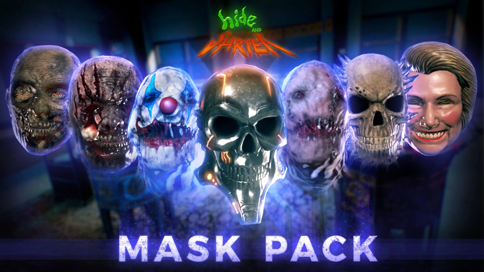 Hide and Shriek - Mask Pack  for sale in Egypt from Games2Egypt