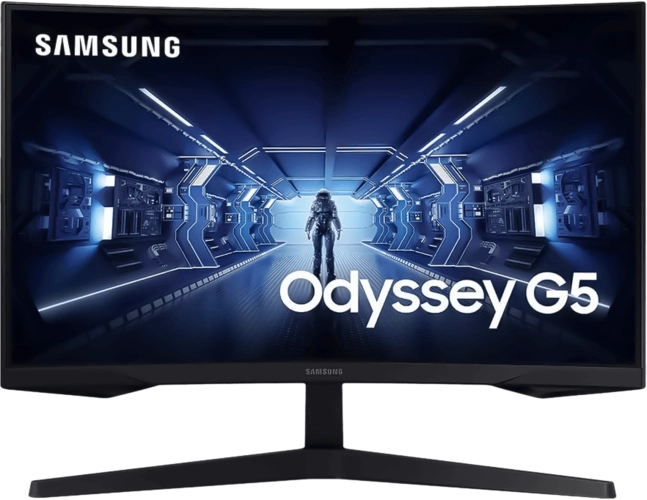 Samsung Odyssey G5 Gaming Monitor - 27 Inch  for sale in Egypt from Games2Egypt