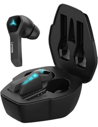 Lenovo HQ08 TWS Gaming Dual Earbuds – Black