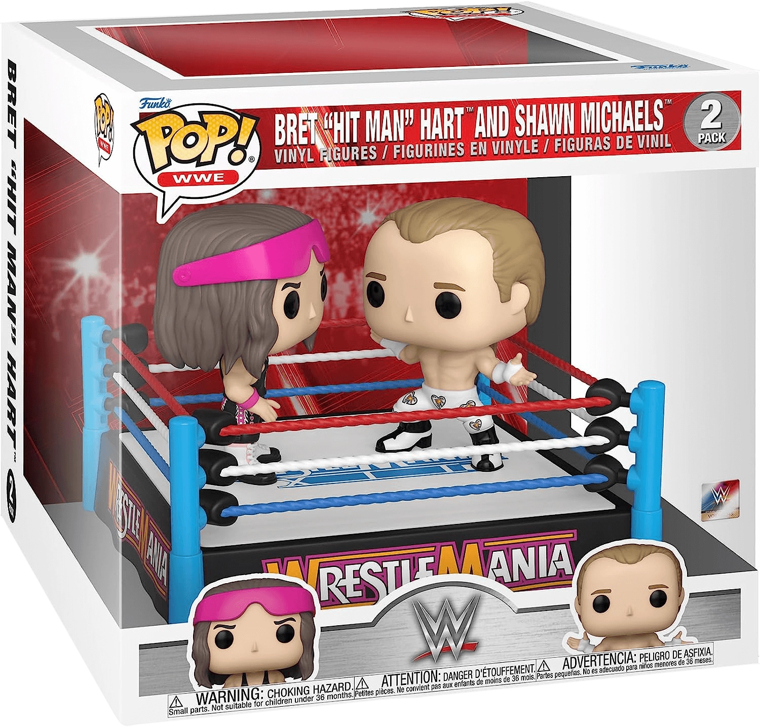 Funko Pop! Pop Moment! WWE: Bret Hart vs Shawn Michaels  for sale in Egypt from Games2Egypt