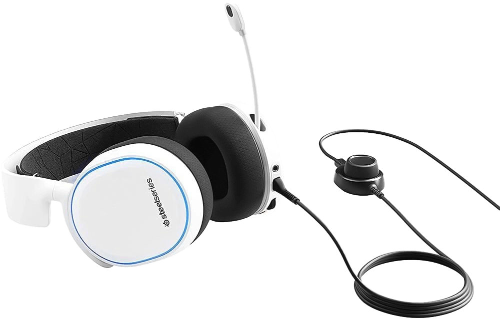 SteelSeries Arctis 5 Gaming Headset - White  for sale in Egypt from Games2Egypt