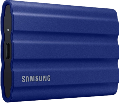 Samsung T7 Blue Shield Portable SSD - 1 TB