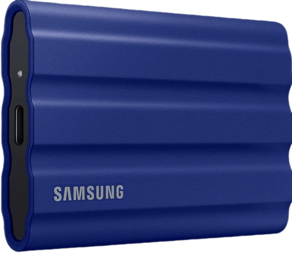 Samsung T7 Blue Shield Portable SSD - 1 TB  for sale in Egypt from Games2Egypt