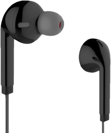 Vidvie HS619 Bass Earphone - Black - 1m