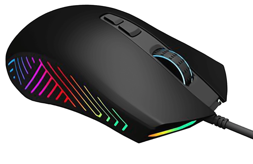 TechnoZone V70 FPS RGB Wired Gaming Mouse  for sale in Egypt from Games2Egypt