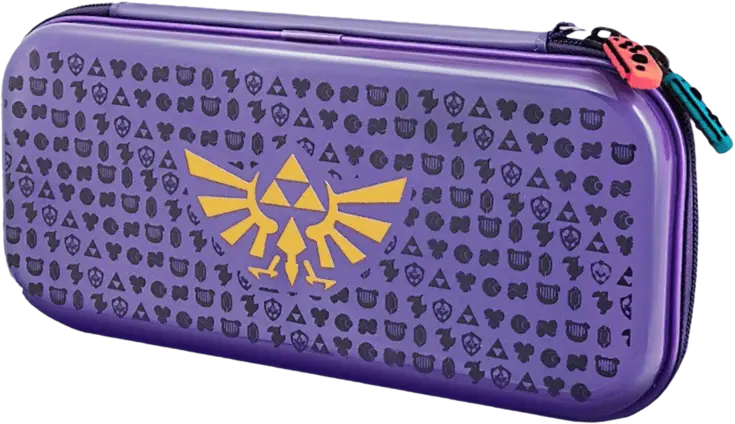 Zelda Travel Case for Nintendo Switch Deluxe Travel - Purble