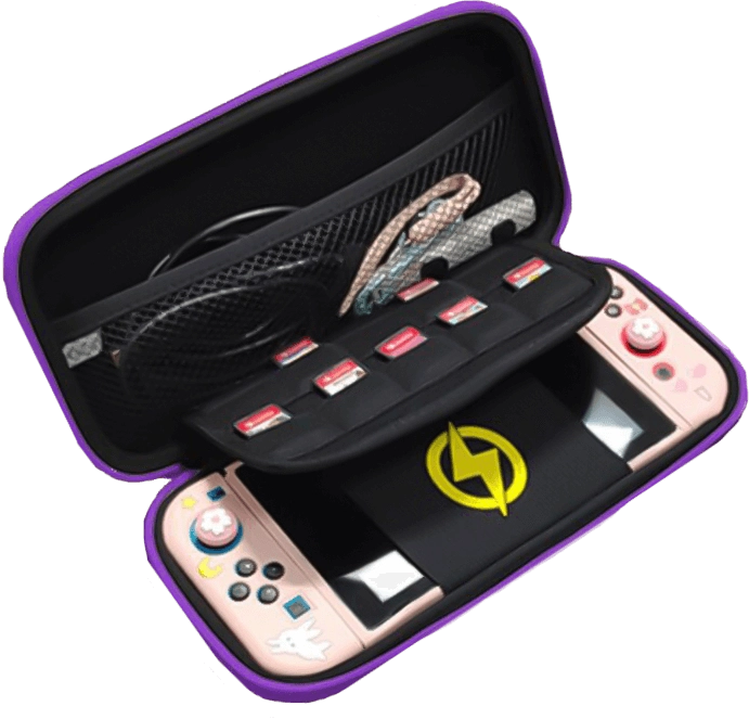 Zelda Travel Case for Nintendo Switch Deluxe Travel - Purble  for sale in Egypt from Games2Egypt