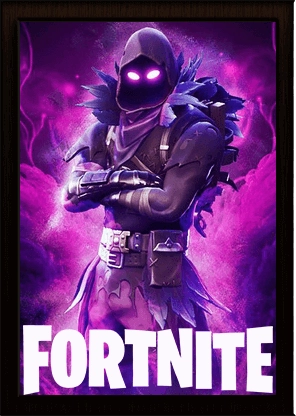 Fortnite: Raven and Midas Gaming 3D Poster   for sale in Egypt from Games2Egypt