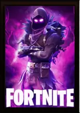 Fortnite: Raven and Midas Gaming 3D Poster 