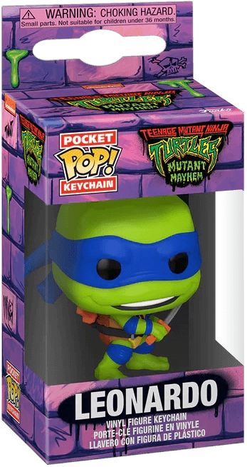 Pocket Funko Pop Keychain! Teenage Ninja Turtles -Leonardo (Mutant Mayhem)  for sale in Egypt from Games2Egypt