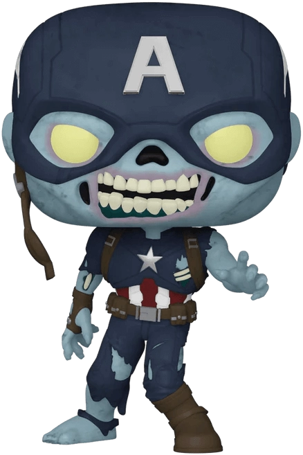 Funko Pop! Marvel: What If...? - Zombie Captain America  for sale in Egypt from Games2Egypt