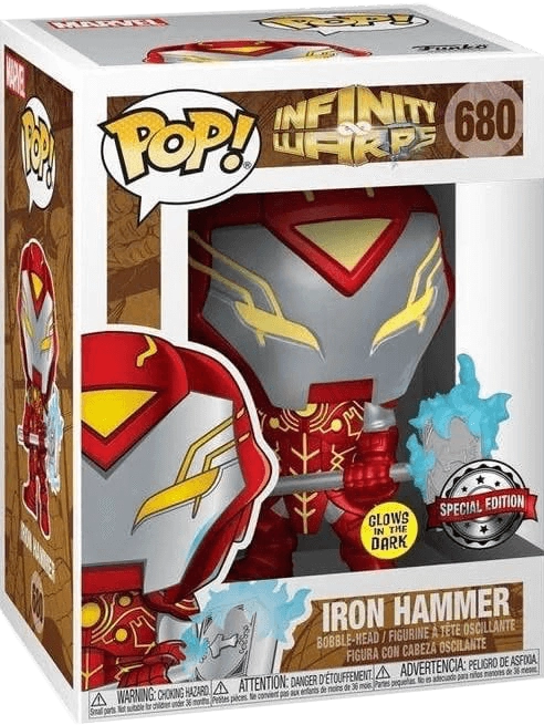 Funko Pop! Infinity Warps - Iron Man with Hammer  for sale in Egypt from Games2Egypt