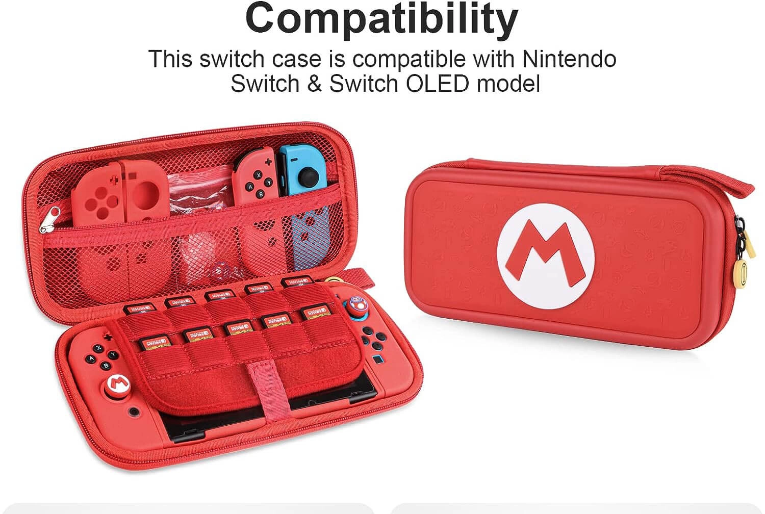 Super Mario (Logo) Traveler Case for Nintendo Switch and NSW OLED  for sale in Egypt from Games2Egypt