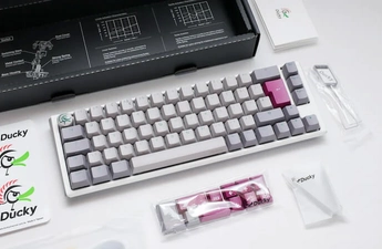 Ducky One 3 Mist Gaming Keyboard - White Cherry Brown Switch  for sale in Egypt from Games2Egypt