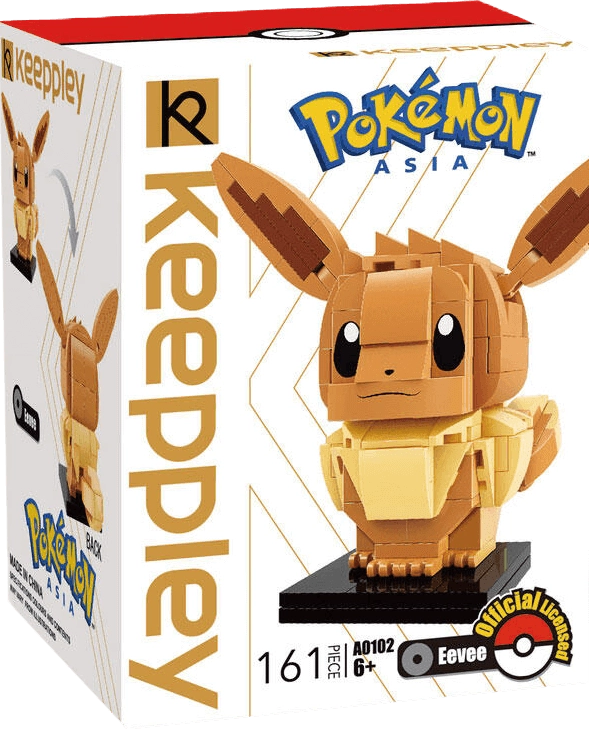 Keeppley Pokemon Eevee Action Figure - 161 Pieces  for sale in Egypt from Games2Egypt