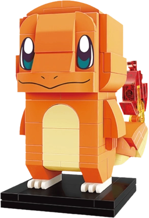 Keeppley Pokemon: Charmander Action Figure - 118 Pieces