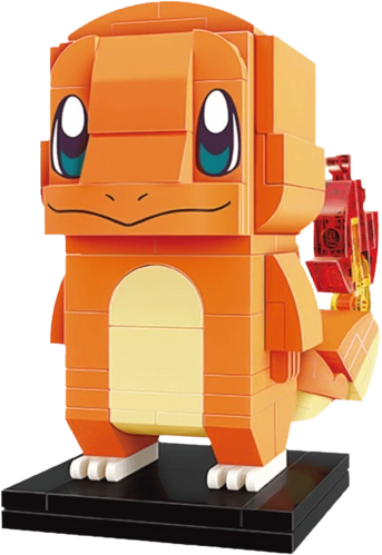 Keeppley Pokemon: Charmander Action Figure - 118 Pieces