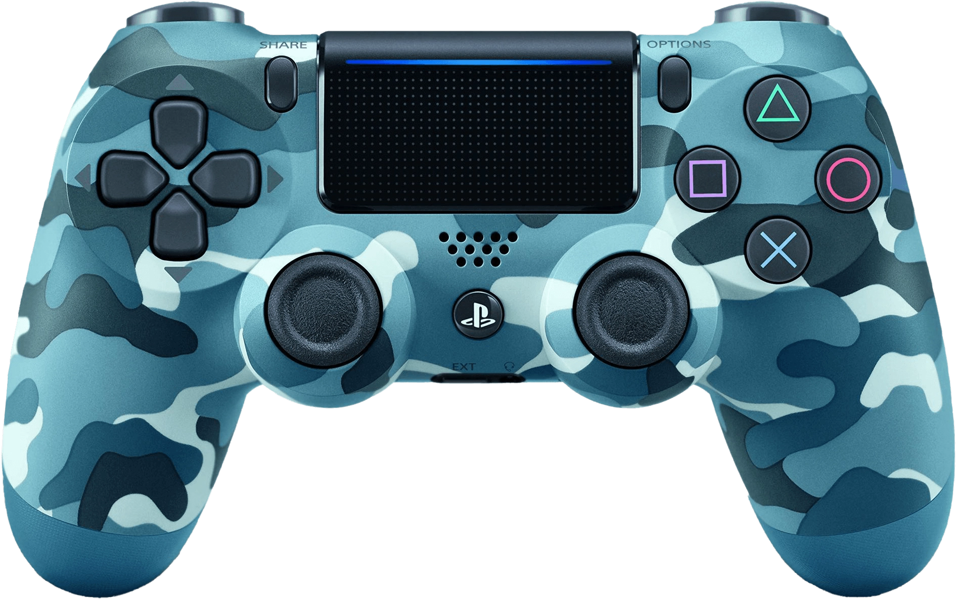 DUALSHOCK 4 PS4 Controller - Blue Camouflage  for sale in Egypt from Games2Egypt