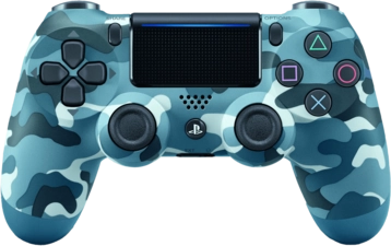 DUALSHOCK 4 PS4 Controller - Blue Camouflage -  for sale in Egypt from Games2Egypt