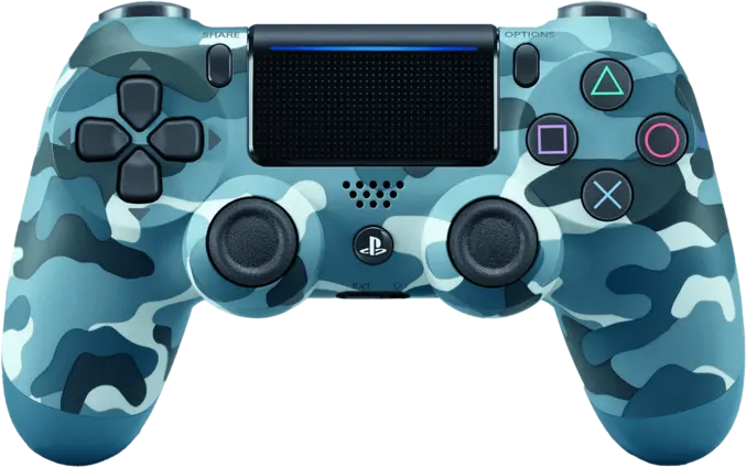 DUALSHOCK 4 PS4 Controller - Blue Camouflage