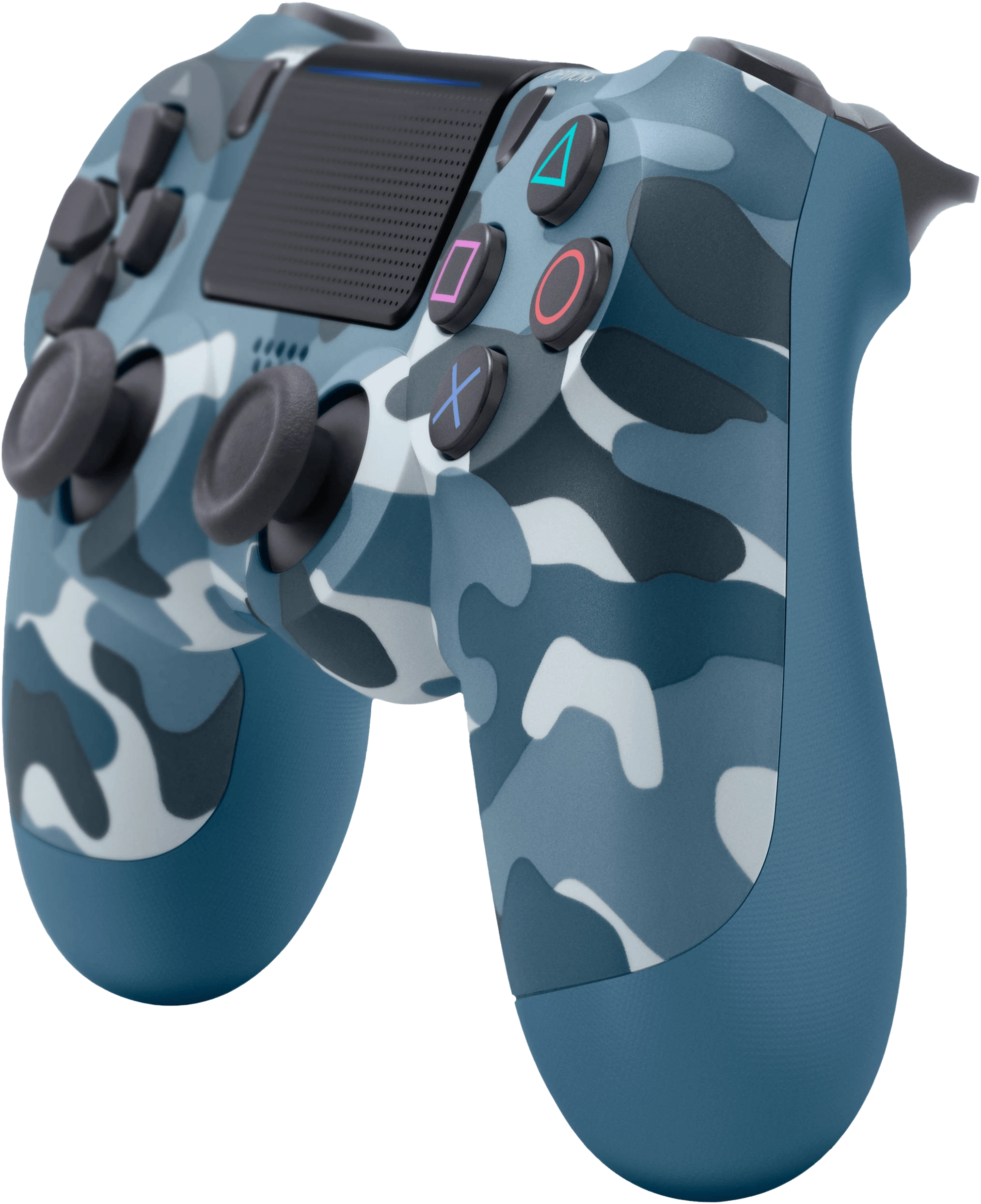 DUALSHOCK 4 PS4 Controller - Blue Camouflage - Used  for sale in Egypt from Games2Egypt