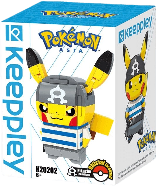 Keeppley Pokemon Pikachu (Team Aqua) Action Figure  for sale in Egypt from Games2Egypt