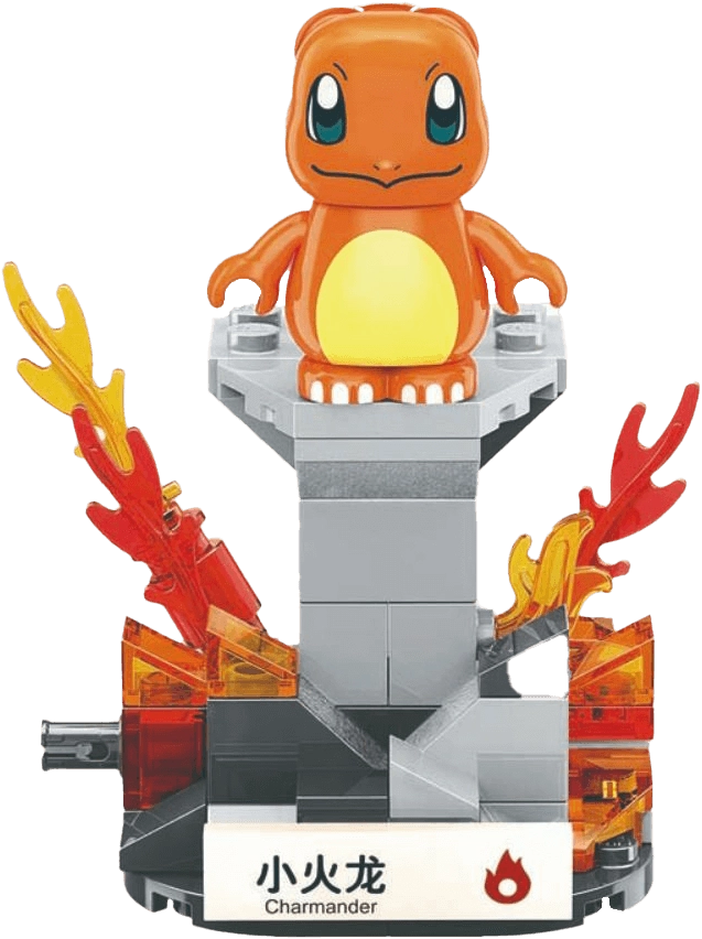 Keeppley Pokemon Mini Charmander Action Figure - 60 Pieces  for sale in Egypt from Games2Egypt