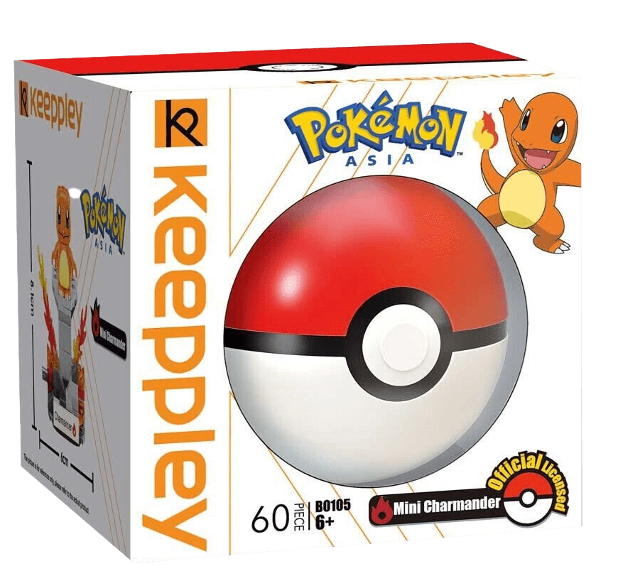 Keeppley Pokemon Mini Charmander Action Figure - 60 Pieces  for sale in Egypt from Games2Egypt