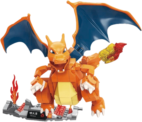 Keeppley Pokemon Charizard Action Figure - 273 Pieces