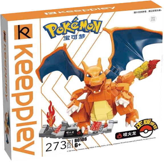 Keeppley Pokemon Charizard Action Figure - 273 Pieces  for sale in Egypt from Games2Egypt