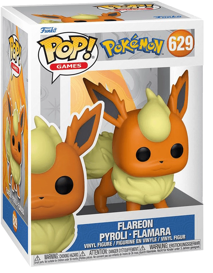 Funko Pop! Pokemon - Flareon Pokedex  for sale in Egypt from Games2Egypt