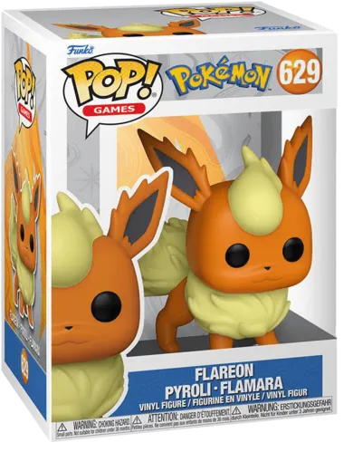 Funko Pop! Pokemon - Flareon Pokedex