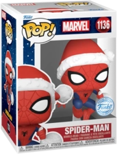 Funko Pop! Marvel: Spider Man in Santa Hat (Beyond Amazing)  for sale in Egypt from Games2Egypt