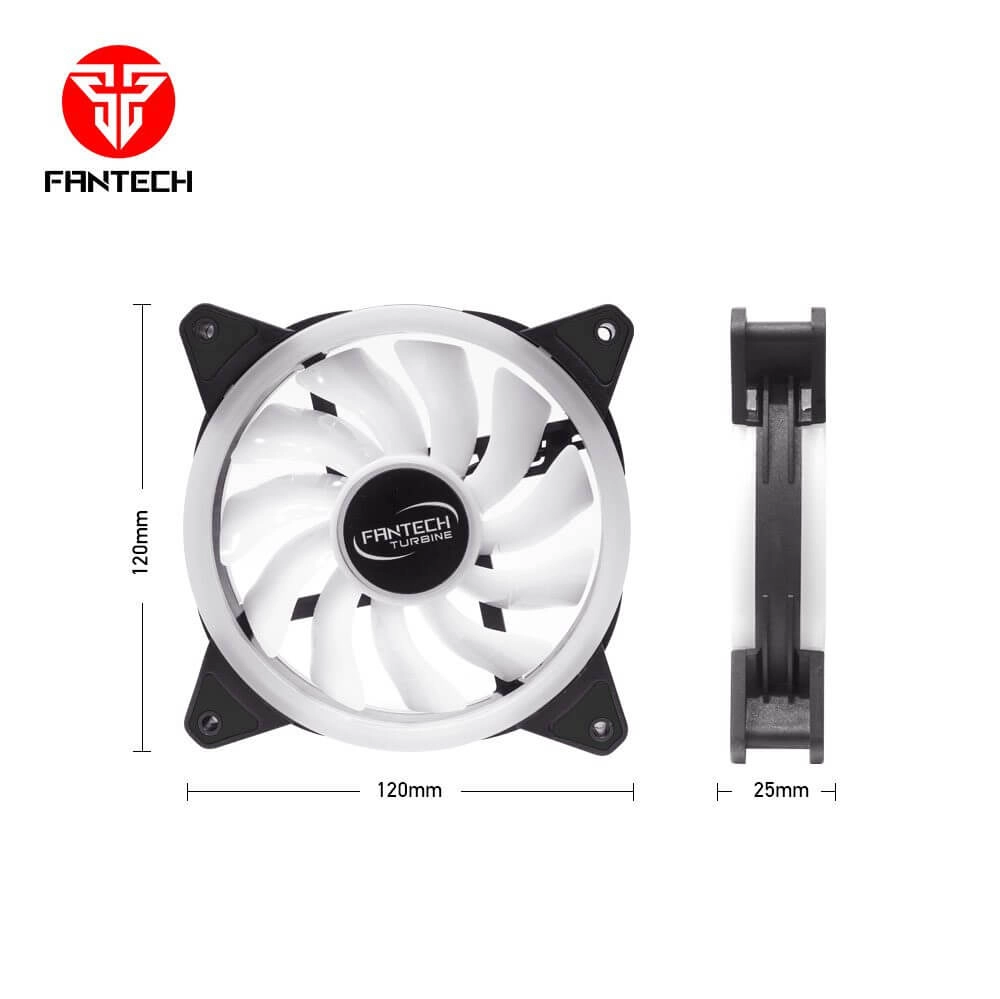 Fantech Turbine FB301 3 in 1 RGB PC Fan with Remote Control  for sale in Egypt from Games2Egypt