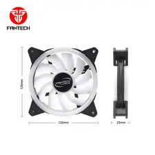 Fantech Turbine FB301 3 in 1 RGB PC Fan with Remote Control