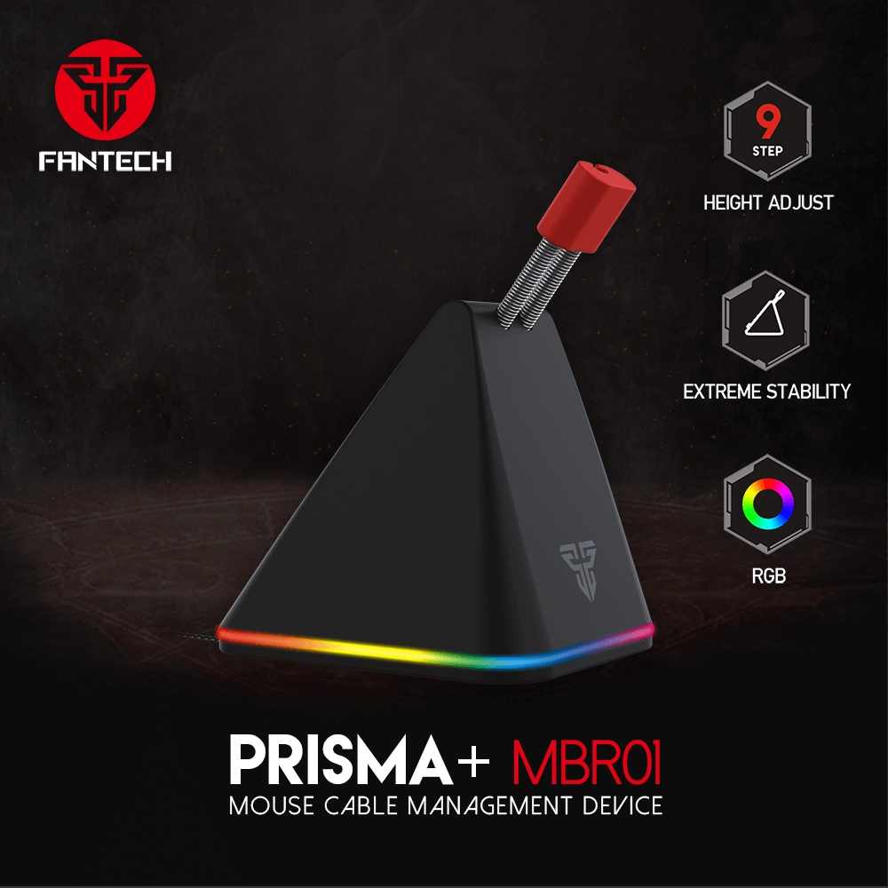 FANTECH PRISMA+ MBR01 RGB Gaming Mouse Bungee - Black  for sale in Egypt from Games2Egypt