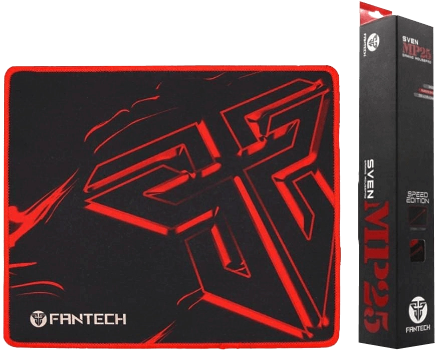 Fantech MP25 Gaming Mouse Pad - Black and Red  for sale in Egypt from Games2Egypt