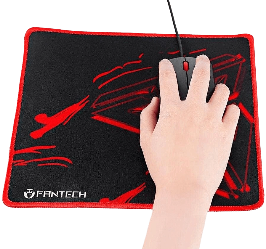 Fantech MP25 Gaming Mouse Pad - Black and Red  for sale in Egypt from Games2Egypt