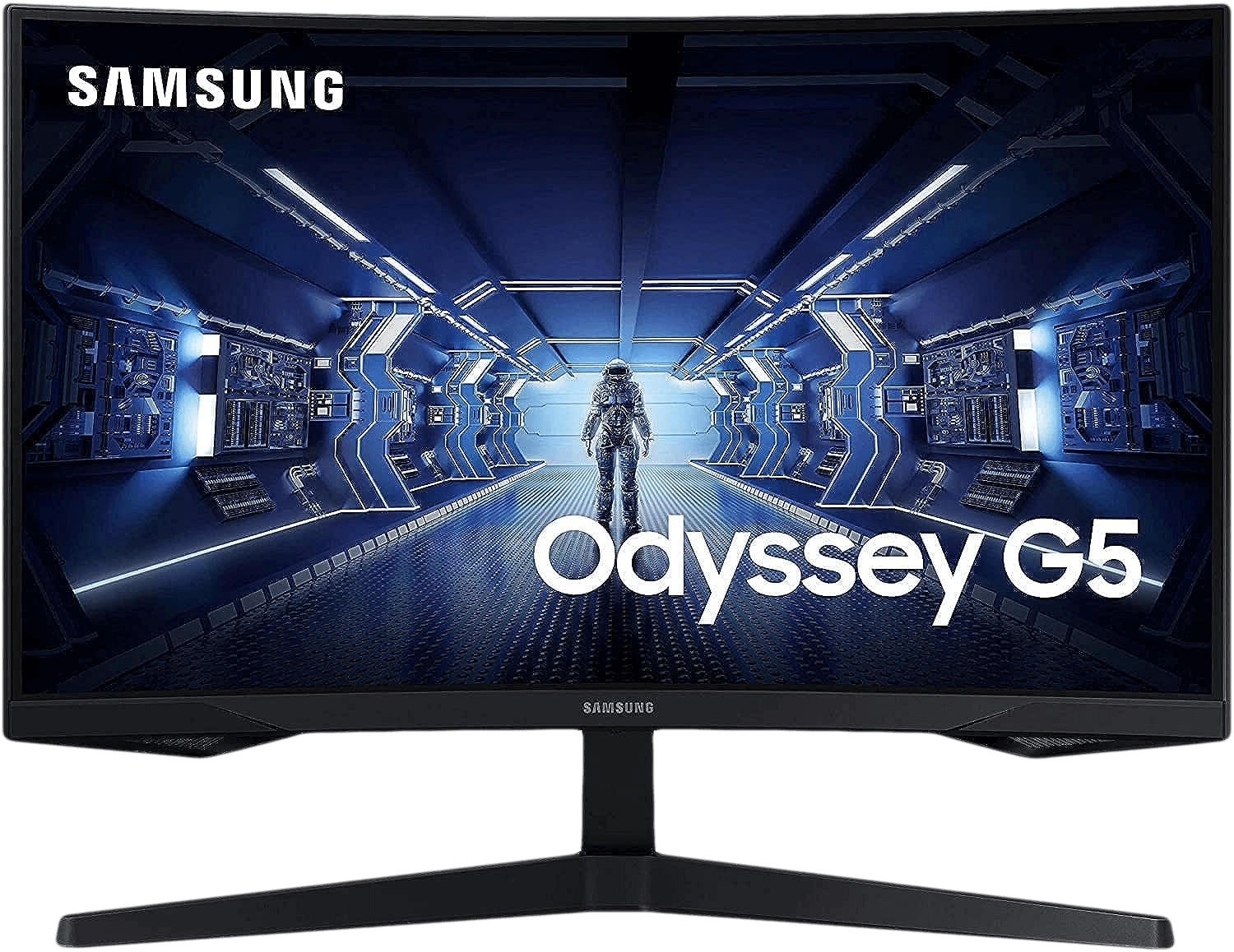 Samsung Odyssey G5 Gaming Monitor - 32 Inch'  for sale in Egypt from Games2Egypt