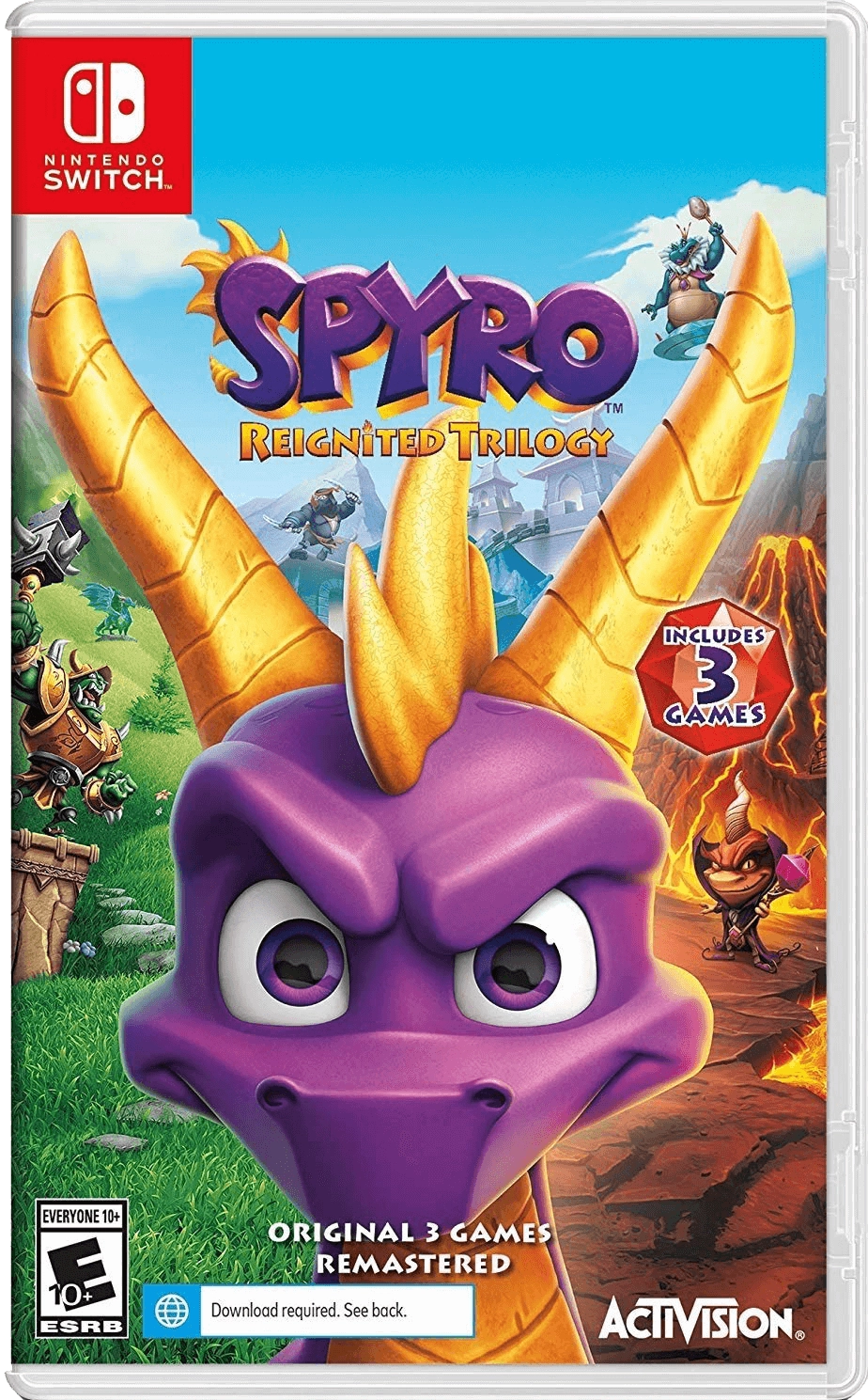 Spyro Reignited Trilogy - Nintendo Switch   for sale in Egypt from Games2Egypt