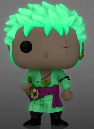 Funko Pop! Anime: One Piece - Roronoa Zoro (GW)(Exc)