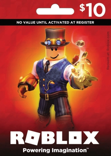 Roblox Card 10 USD Robux Key - United States