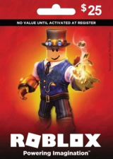 Roblox Card 25 USD Robux Key - United States -  for sale in Egypt from Games2Egypt