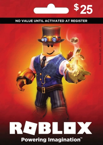 Roblox Card 25 USD Robux Key - United States