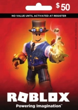 Roblox Card 50 USD Robux Key - United States -  for sale in Egypt from Games2Egypt