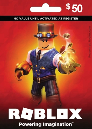 Roblox Card 50 USD Robux Key - United States