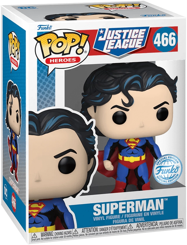 Funko Pop! Heroes: Justice League Comic - Superman (Exc)  for sale in Egypt from Games2Egypt