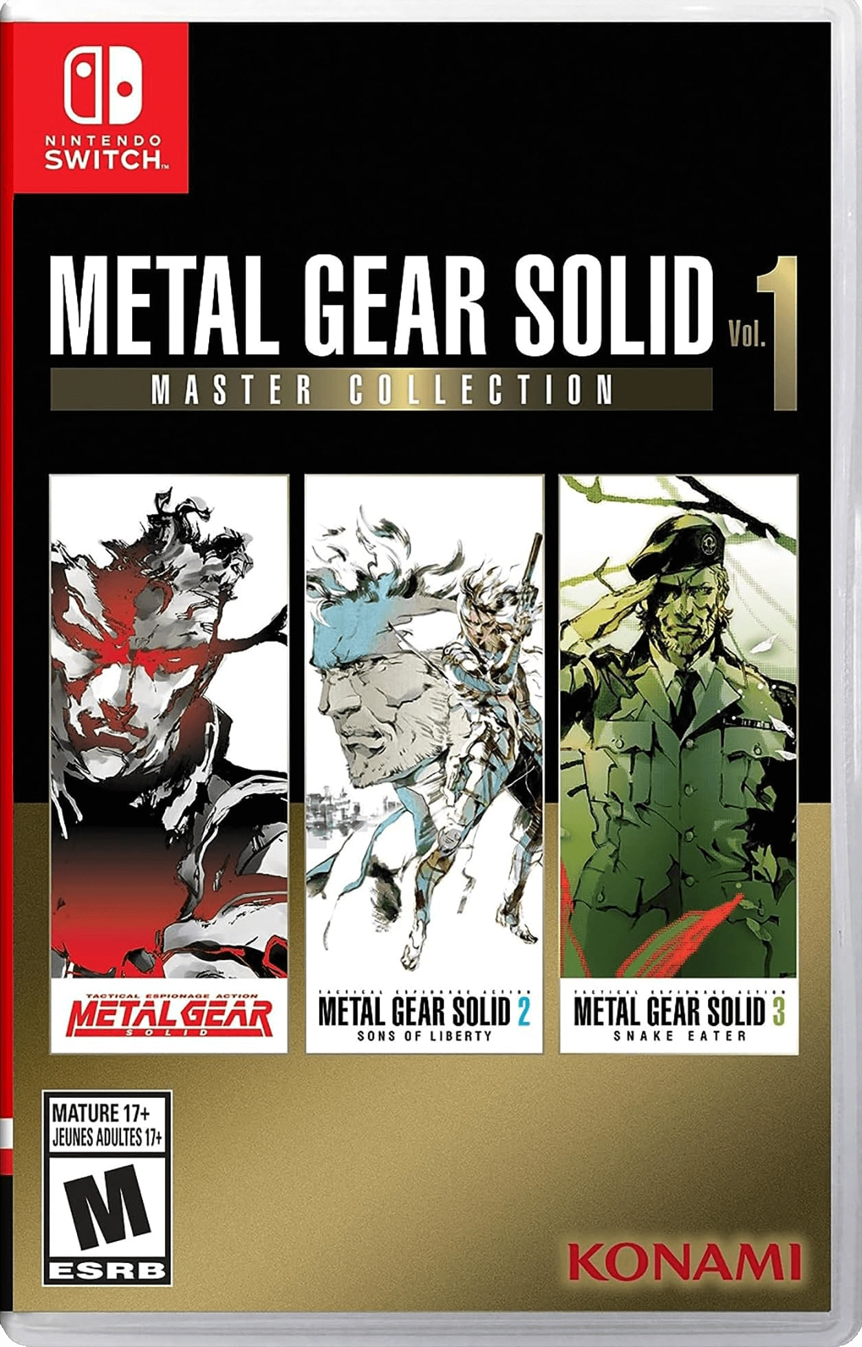 METAL GEAR SOLID: Master Collection Vol. 1 - Nintendo Switch  for sale in Egypt from Games2Egypt